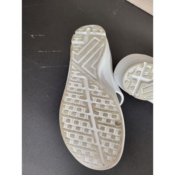 Telic Women's SZ XS Boise Bliss Slide Sandals White Double Buckle Slip On - Picture 10 of 10